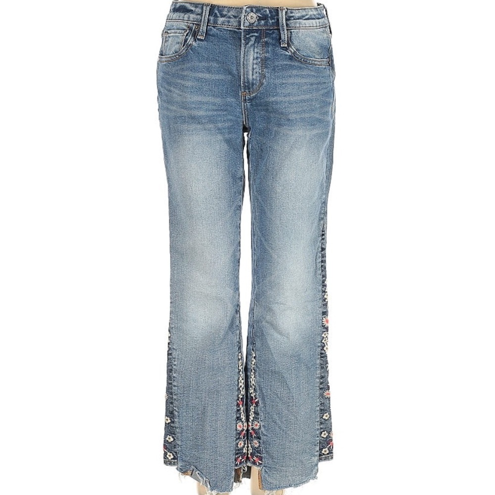Driftwood Embroidered Jeans